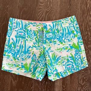 Lilly Pulitzer lighthouse print shorts. Never worn